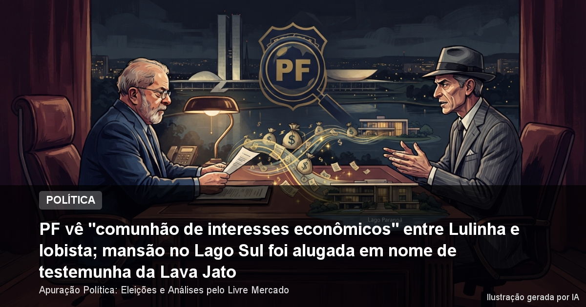 PF vê "comunhão de interesses econômicos" entre Lulinha e lobista; mansão no Lago Sul foi alugada em nome de testemunha da Lava Jato